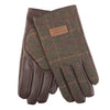 Heritage Tweed Mens Gloves - Green Box Tweed - Gift Box
