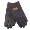 Heritage Tweed Mens Gloves - Blue Box Tweed - Gift Box