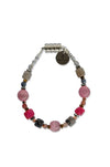 Arran Bay - Pink & Grey Agate Bracelet