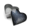 Brushed Black Heart Trinket Box