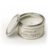 Paint Pot Candle - Linen & White Pepper