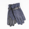 Mens Heritage Melange Tab Gloves - Navy / Black