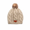 **Aran JNR Classic Cable Tammy Hat - Oatmeal