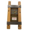 Twin Stave Wall Clock - A017