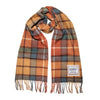 Brushed Wool Scarf - Autumn Check