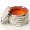 Paint Pot Candle - Cinnamon & Orange
