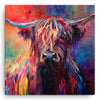 Large Canvas - Highland Cow