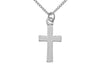 Indulgence - Silver Cross Necklace