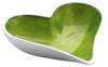 Lime Heart Dish Small 11 cm