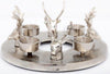 Stag Head Tealight Ring