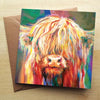 Card - Baby Highland Cow