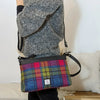 Large Shoulder Bag - Blue/Pink Check