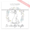 Life Charms - Rosey Rabbits - For My Beautiful Daughter