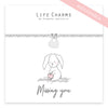 Life Charms - Rosey Rabbits - Missing You