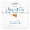 Life Charms - With Love From Scotland - Highland Cow