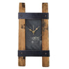 Highland Cow Slate Twin Stave Clock