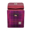 Satchel Bag - Purple Check