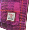 Satchel Bag - Purple Check