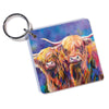 Keyring - Cow Couple