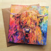 Card - Rainbow Cow