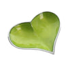 Lime Heart Dish Large 25 cm