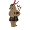 Christmas Hanging Plaque - Scottish Santa