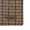 Tweed Wallet - Country Houndstooth Petrol Rust