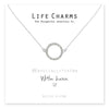 Life Charms - Crystal Circle Necklace
