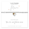 Life Charms - Marvellous Mum Hearts Bracelet