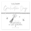 Life Charms - Silver Graduation Bracelet