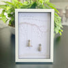 **PEBBLE ART - A4 WHITE - He asked, she said yes… and so together they built a life they loved