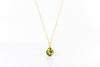 11mm Moss & Gold Necklace