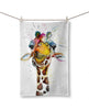 Tea Towel - Splatter Rainbow Giraffe