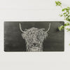 Slate Table Runner - Highland Cow