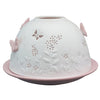 Nordic Lights Candle Shade Pink Butterfly