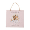 Guinea Pig Wooden Plaque - Grinny Pig